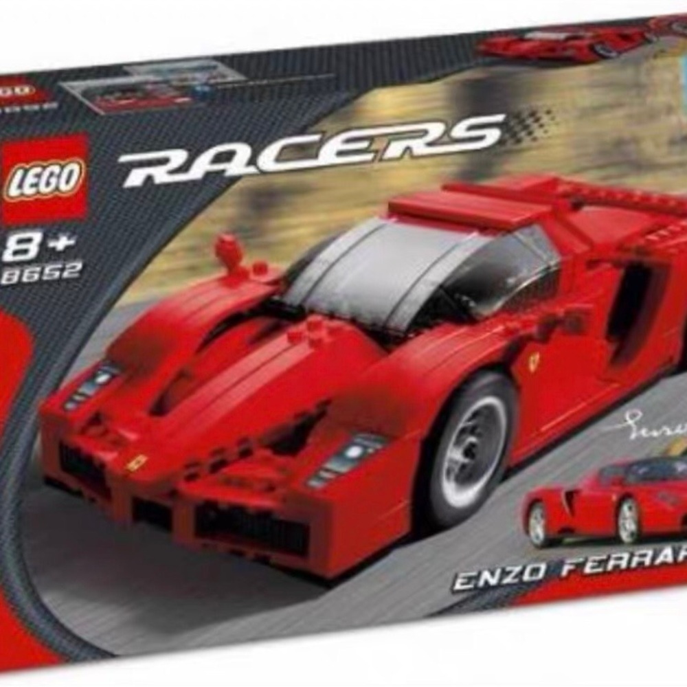 Lego Racing Series 8652 Ferrari Enzo Enzo 1:17, released in 2005